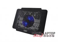 Astrum Laptop hűtő 1 nagy ventillátorral 15.6 fekete LP160S / CP160