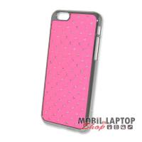 Kemény hátlap Apple iPhone 6 / 6S rózsaszín strasszköves