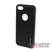 Kemény hátlap Apple iPhone 7 / 8 ( 4,7" ) fekete karbon mintás G-Case