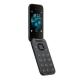 Nokia 2660 Flip 2,8" DualSIM fekete mobiltelefon